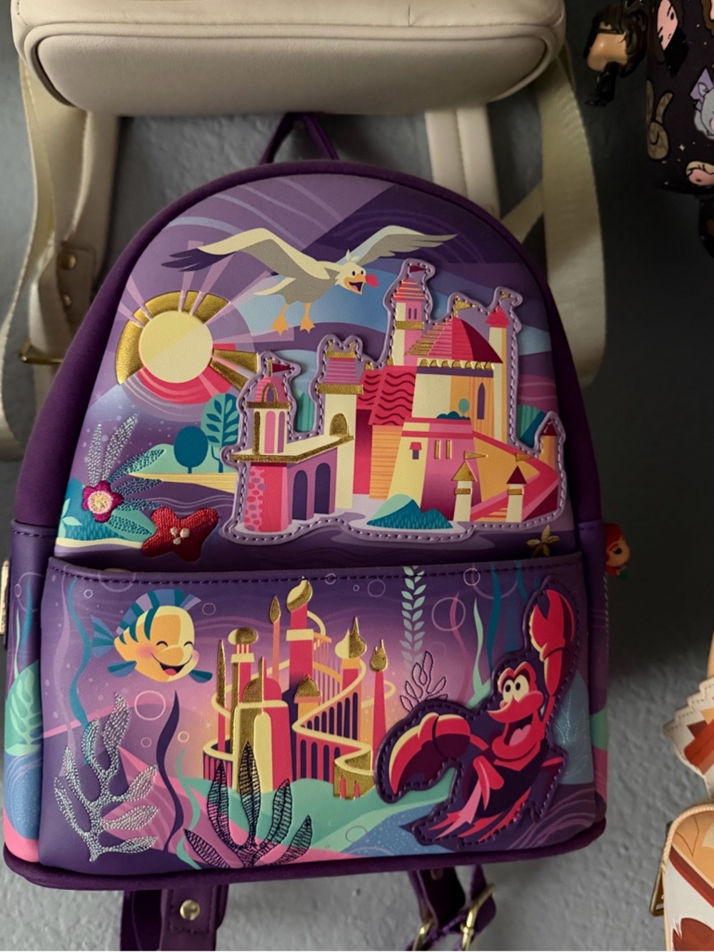 Ariel loungefly backpack